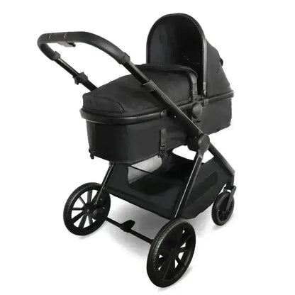 My Babiie MB220 3-in-1 Travel System with Car Seat – Black My Babiie