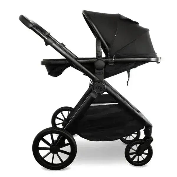 My Babiie MB220 3-in-1 Travel System with Car Seat – Black My Babiie