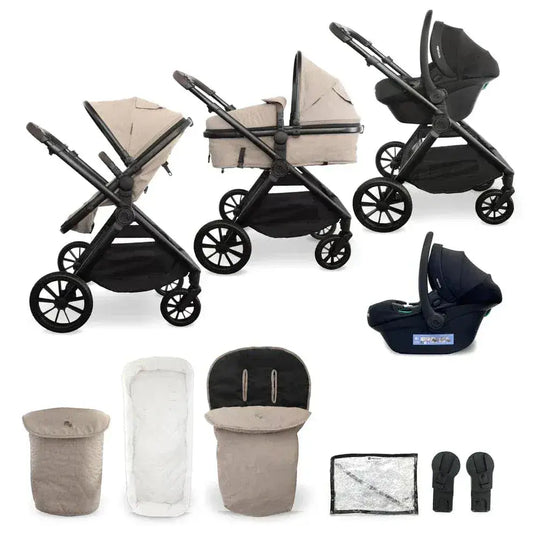 My Babiie MB220 3-in-1 Travel System with Car Seat – Mink My Babiie