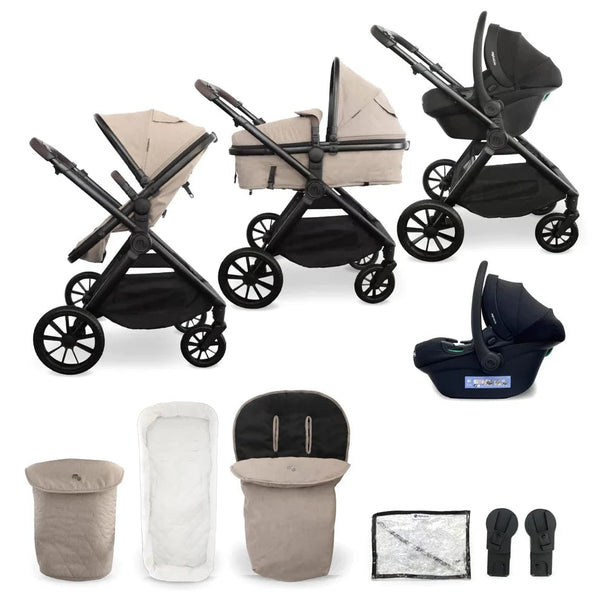 My Babiie MB220 3-in-1 Travel System with Car Seat – Mink My Babiie