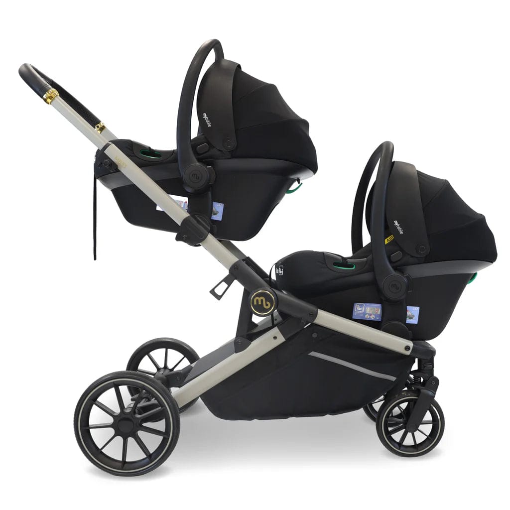 Single to double pram on sale