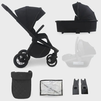 My Babiie MB450 2 in 1 Travel System - Black General My Babiie