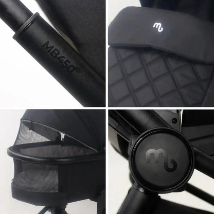 My Babiie MB450 2 in 1 Travel System - Black General My Babiie