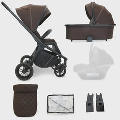 My Babiie MB450 2 in 1 Travel System - Chocolate