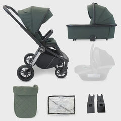 My Babiie MB450 2 in 1 Travel System - Forest Green