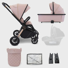 My Babiie MB450 2 in 1 Travel System - Pink