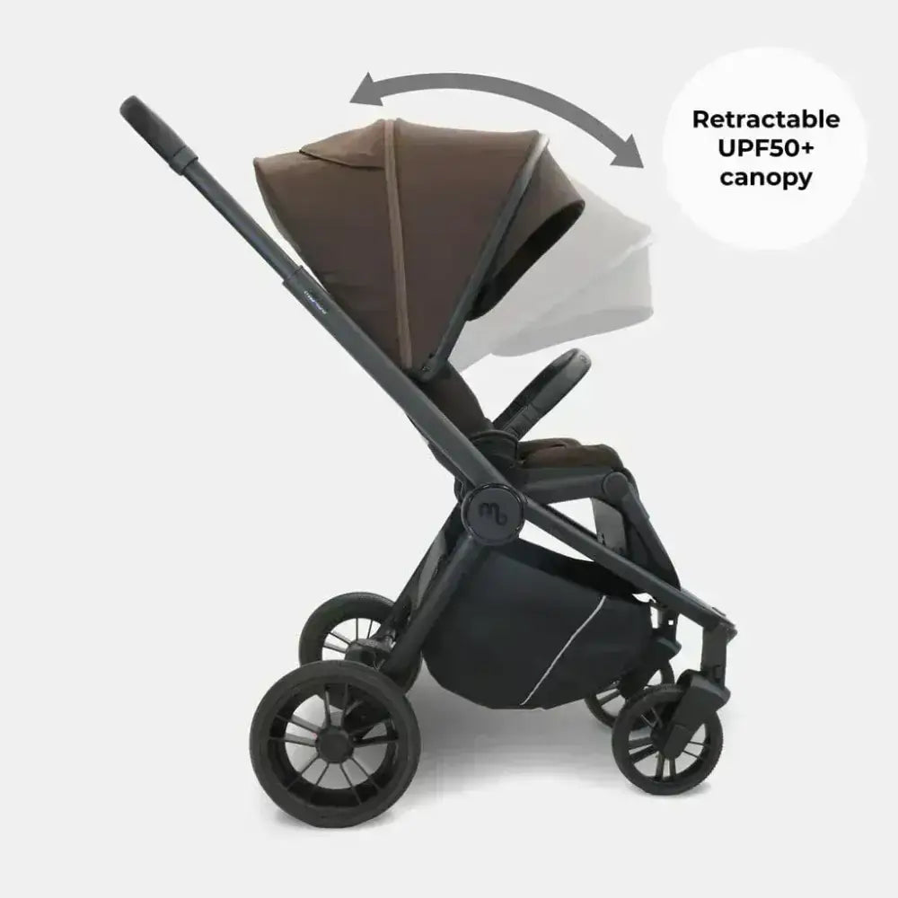 My Babiie MB450 forward and rear facing Pushchair - Chocolate My Babiie
