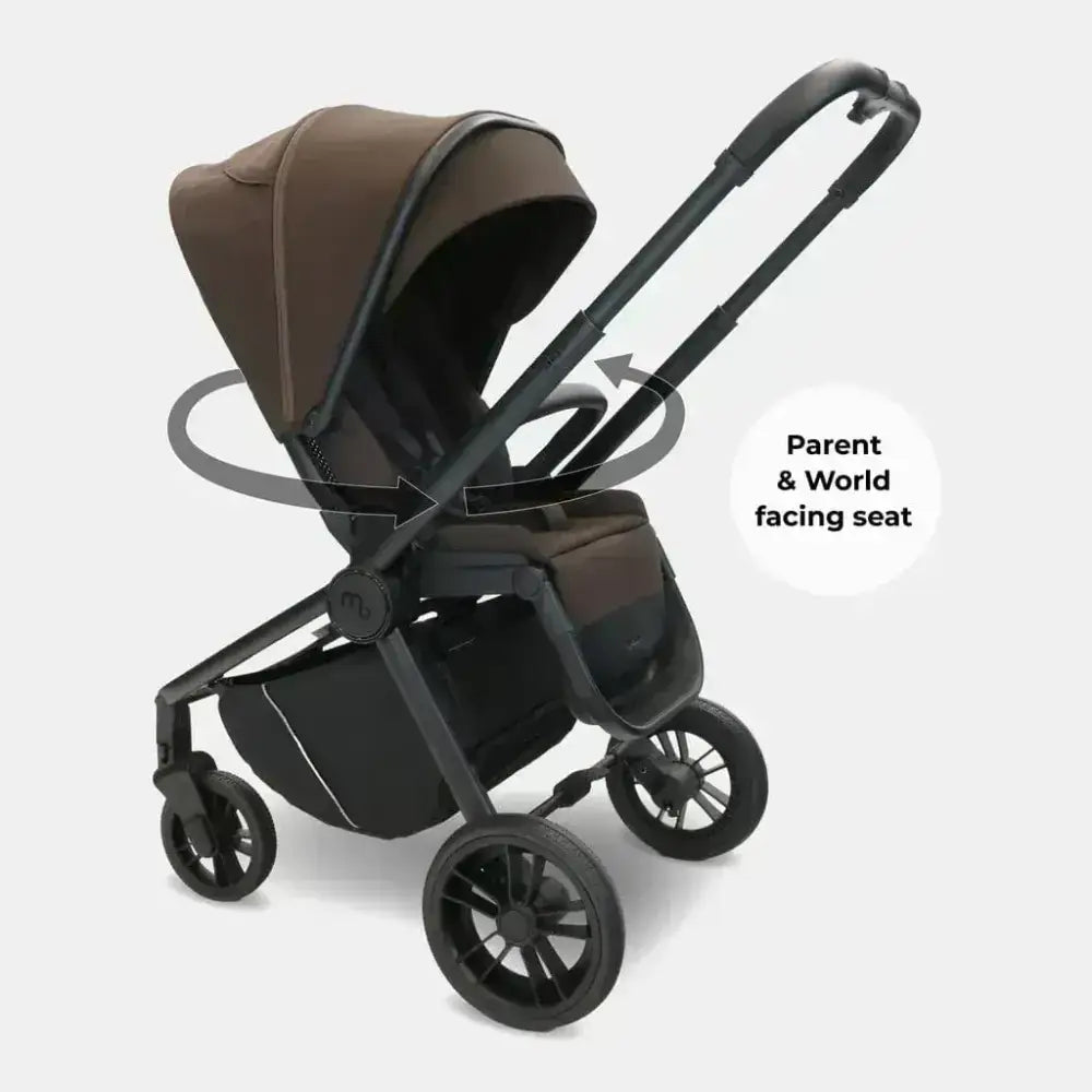 My Babiie MB450 forward and rear facing Pushchair - Chocolate My Babiie