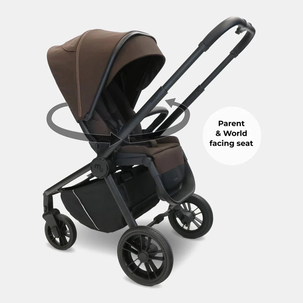 My Babiie MB450 forward and rear facing Pushchair - Chocolate My Babiie