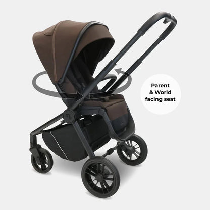 My Babiie MB450 forward and rear facing Pushchair - Chocolate My Babiie