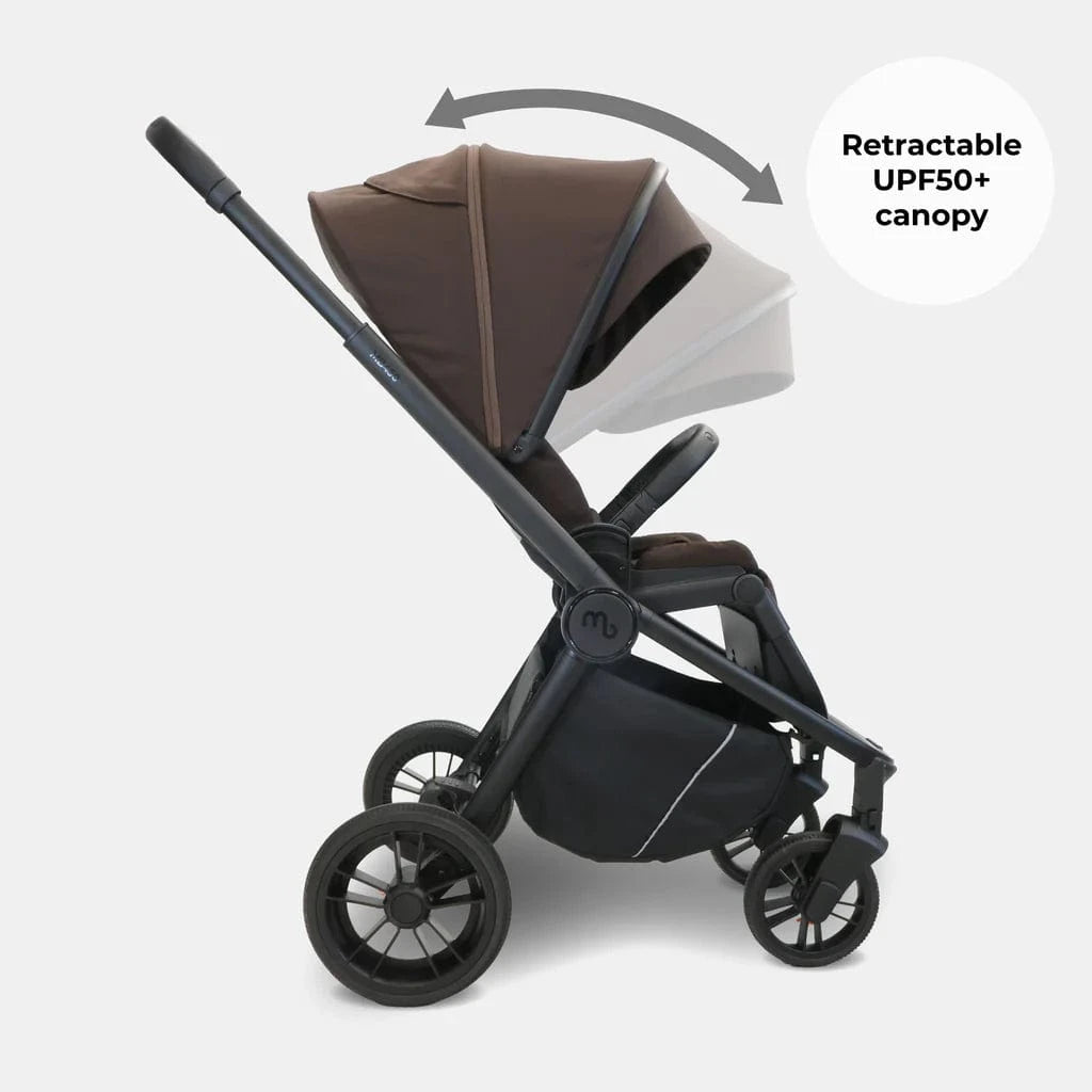 My Babiie MB450 forward and rear facing Pushchair - Chocolate My Babiie