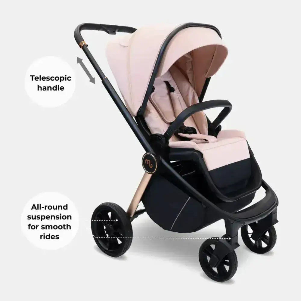 My Babiie MB450 forward and rear facing Pushchair - Pink My Babiie