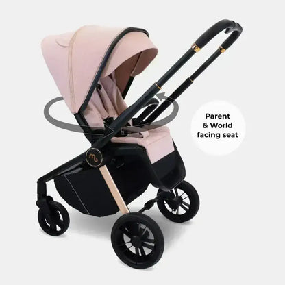 My Babiie MB450 forward and rear facing Pushchair - Pink My Babiie