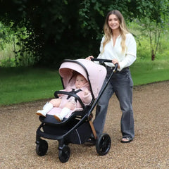 My Babiie MB450 forward and rear facing Pushchair - Pink My Babiie