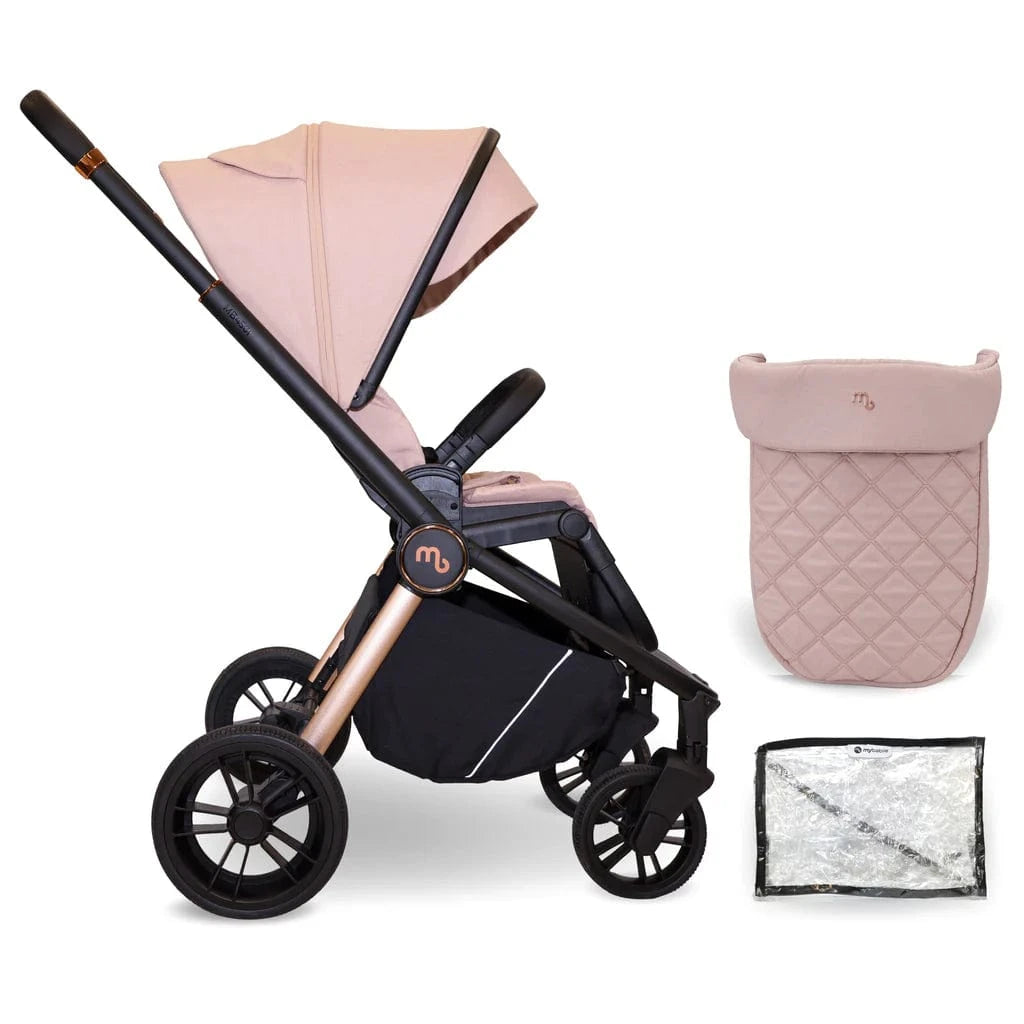 My Babiie MB450 forward and rear facing Pushchair - Pink My Babiie