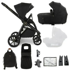 My Babiie MB450 Luxe 2-in-1 Travel System – Black