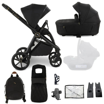 My Babiie MB450 Luxe 2-in-1 Travel System – Black My Babiie