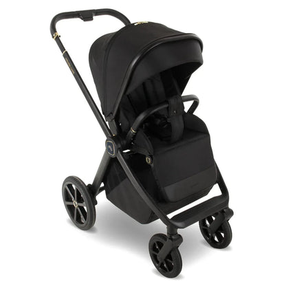 My Babiie MB450 Luxe 3-in-1 Travel System with Spin and Slide All Stages Bundle– Black My Babiie