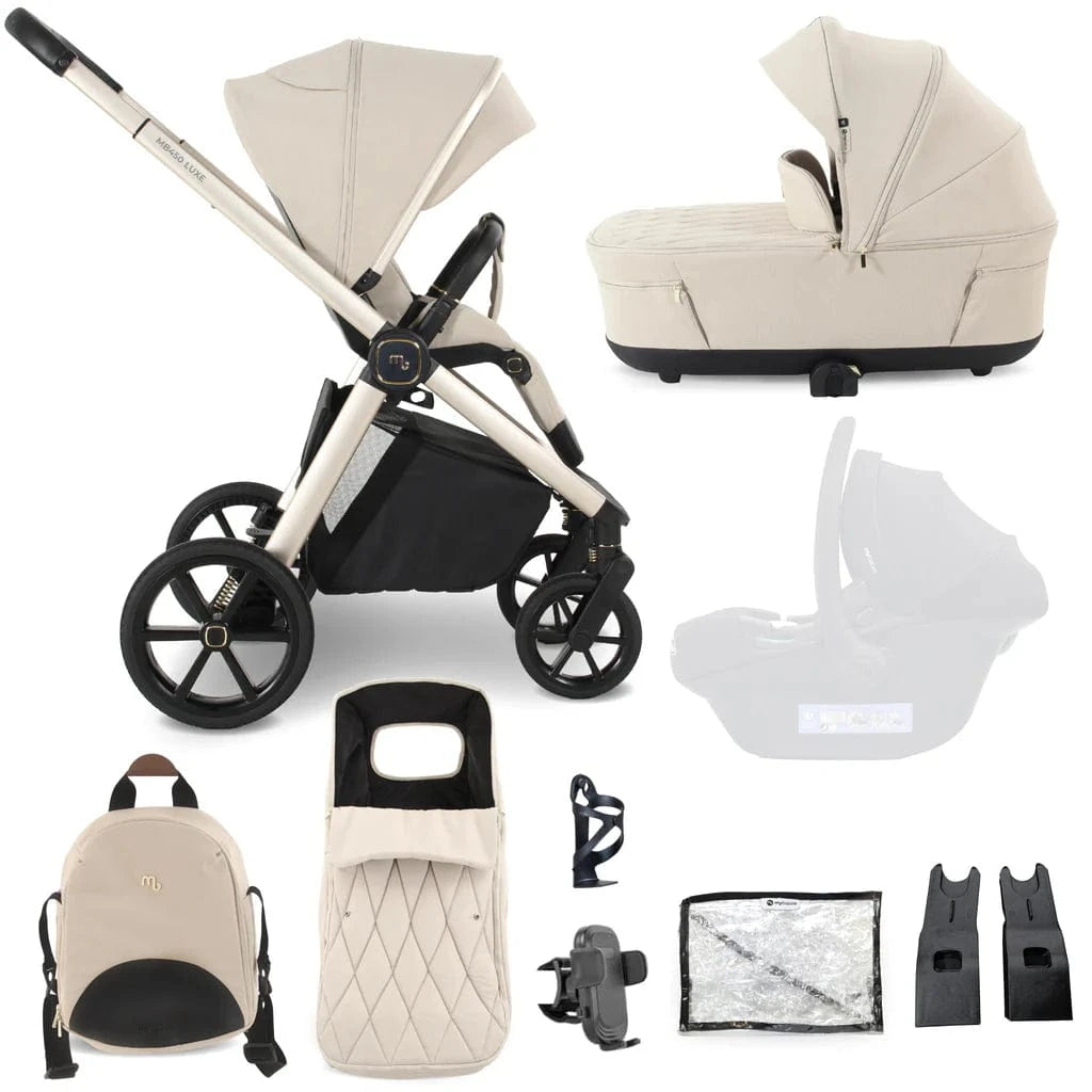 My Babiie MB450 Luxe 2-in-1 Travel System – Feather My Babiie