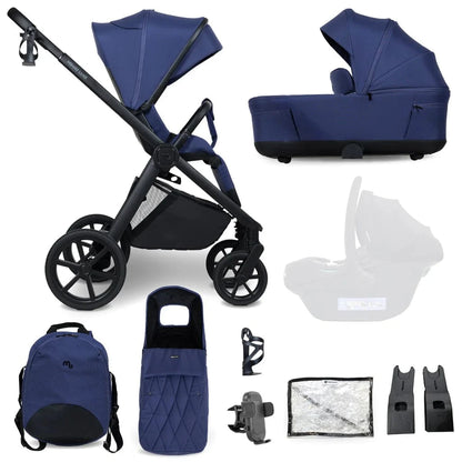 My Babiie MB450 Luxe 2-in-1 Travel System – Indigo My Babiie