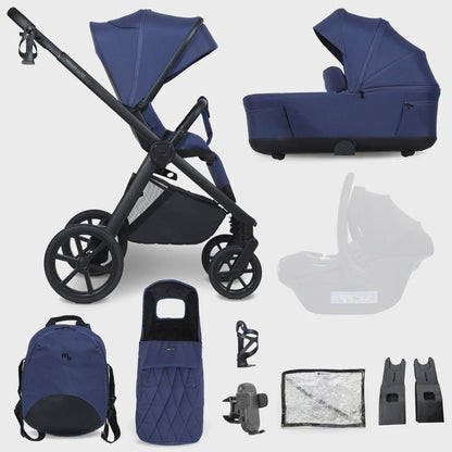 My Babiie MB450 Luxe 2-in-1 Travel System – Indigo My Babiie
