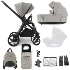 My Babiie MB450 Luxe 2-in-1 Travel System – Mink