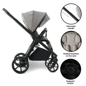 My Babiie My Babiie MB450 Luxe 2-in-1 Travel System – Mink