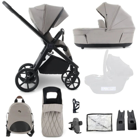 My Babiie MB450 Luxe 2-in-1 Travel System – Mink