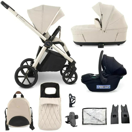 My Babiie My Babiie MB450 Luxe 3-in-1 Travel System – Feather