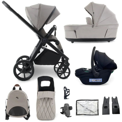 My Babiie MB450 Luxe 3-in-1 Travel System – Mink My Babiie
