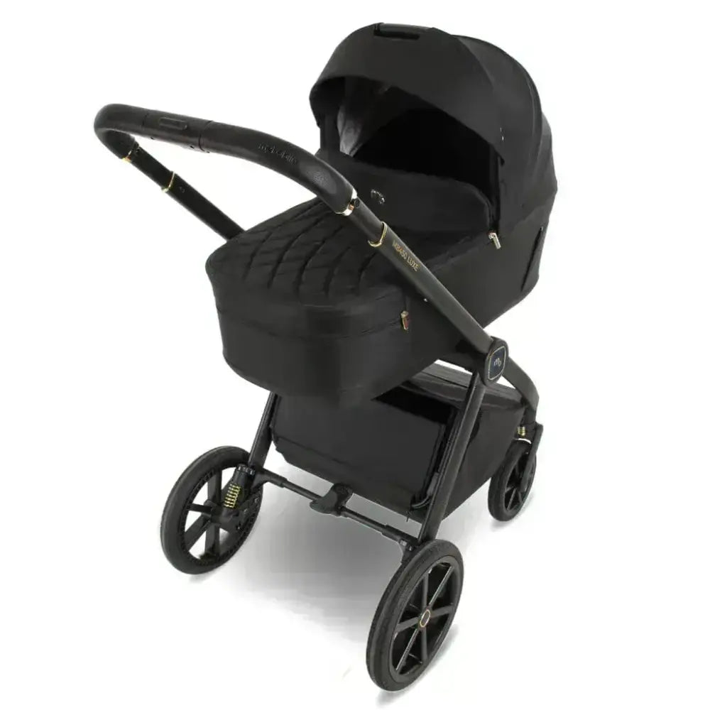 My Babiie MB450 Luxe 3-in-1 Travel System with Isofix– Black My Babiie