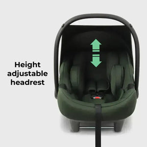 My Babiie MB450 Luxe 3-in-1 Travel System with Isofix– Black My Babiie