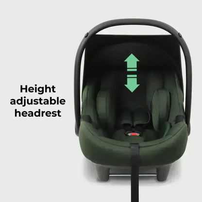 My Babiie MB450 Luxe 3-in-1 Travel System with Isofix– Black My Babiie