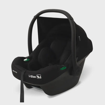 My Babiie MB450 Luxe 3-in-1 Travel System with Isofix– Black My Babiie