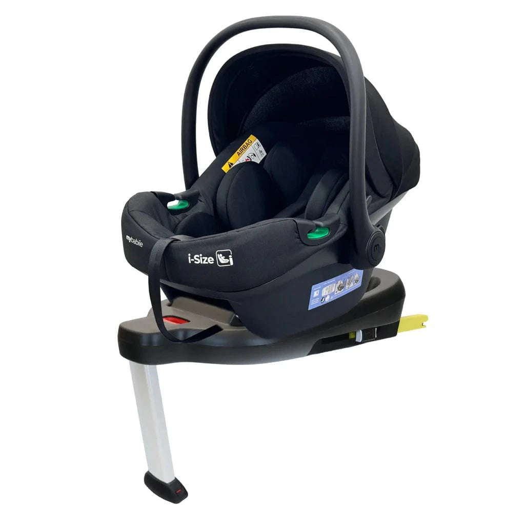 My Babiie MB450 Luxe 3-in-1 Travel System with Isofix– Black My Babiie