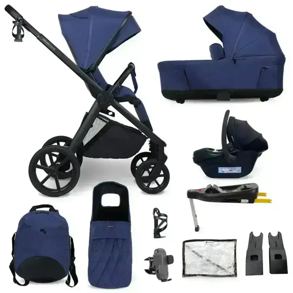 My Babiie My Babiie MB450 Luxe 3-in-1 Travel System with Isofix – Indigo