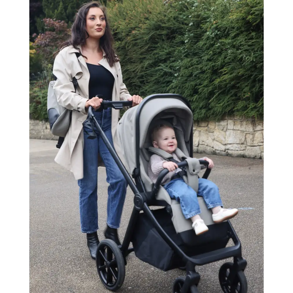 My Babiie MB450 Luxe 3-in-1 Travel System with Isofix – Mink