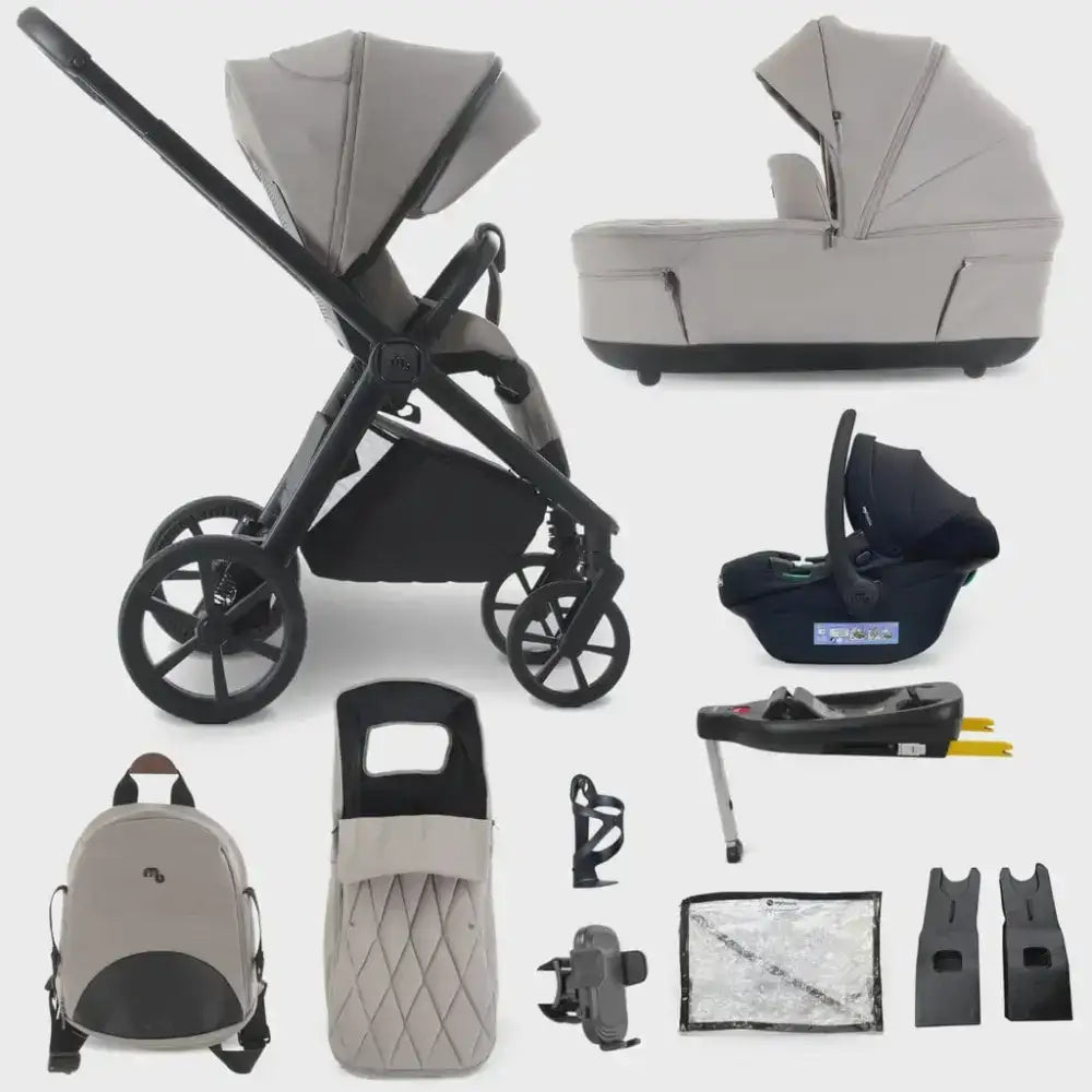 My Babiie My Babiie MB450 Luxe 3-in-1 Travel System with Isofix – Mink