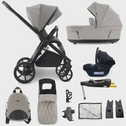 My Babiie My Babiie MB450 Luxe 3-in-1 Travel System with Isofix – Mink