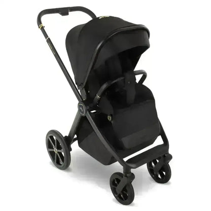 My Babiie MB450 Luxe 3-in-1 Travel System with Spin and Slide All Stages Bundle– Black My Babiie