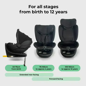 My Babiie MB450 Luxe 3-in-1 Travel System with Spin and Slide All Stages Bundle – Feather My Babiie