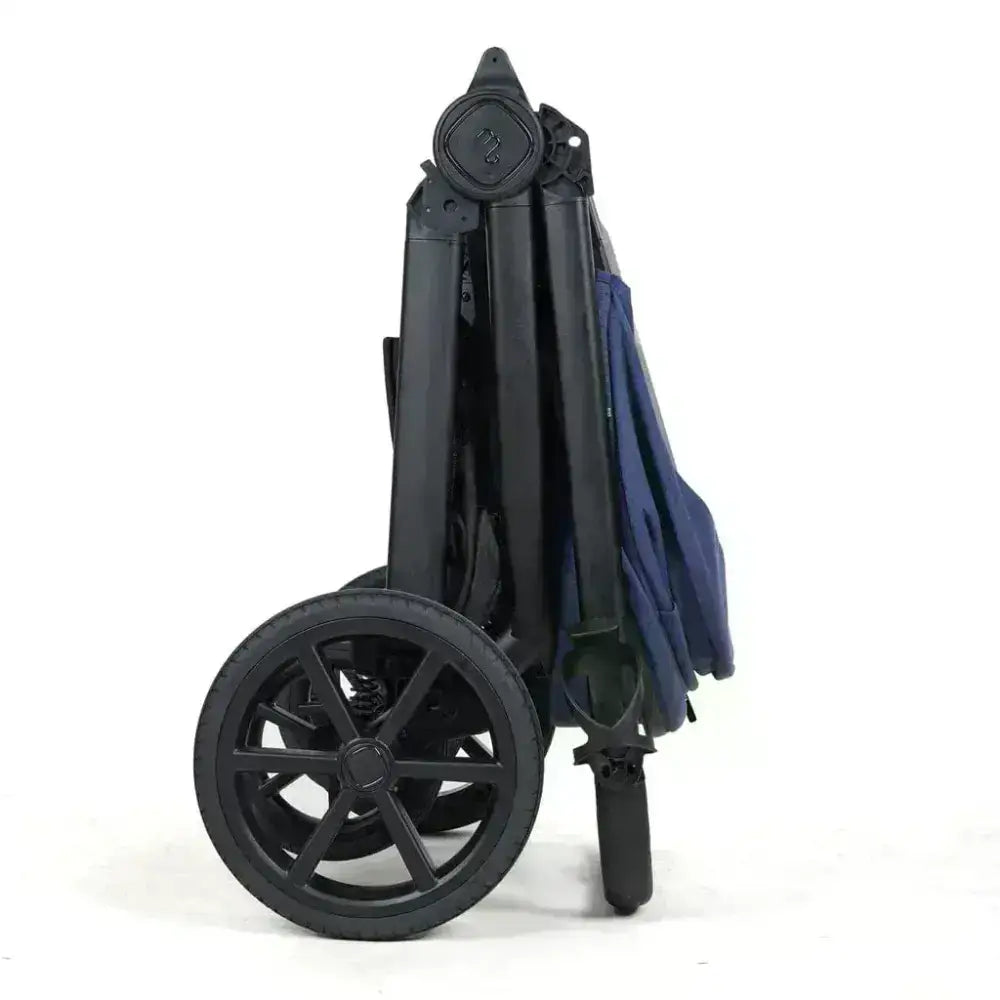 My Babiie MB450 Luxe 3-in-1 Travel System with Spin and Slide All Stages Bundle – Indigo My Babiie