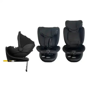 My Babiie MB450 Luxe 3-in-1 Travel System with Spin and Slide All Stages Bundle – Mink My Babiie