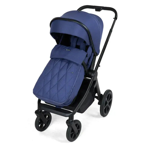 My Babiie MB450 Luxe 3-in-1 Travel System with Spin and Slide Car Seat and Isofix – Indigo My Babiie