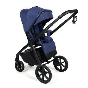 My Babiie MB450 Luxe 3-in-1 Travel System with Spin and Slide Car Seat and Isofix – Indigo My Babiie