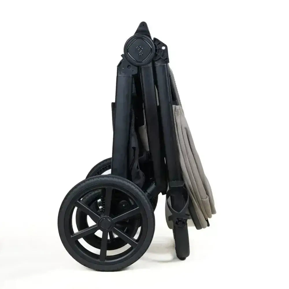 My Babiie MB450 Luxe 3-in-1 Travel System with Spin and Slide Car Seat and Isofix – Mink My Babiie