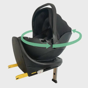 My Babiie MB450 Luxe 3-in-1 Travel System with Spin and Slide Car Seat and Isofix – Indigo My Babiie