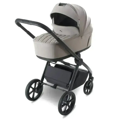 My Babiie MB450 Luxe 3-in-1 Travel System with Spin and Slide Car Seat and Isofix – Mink My Babiie