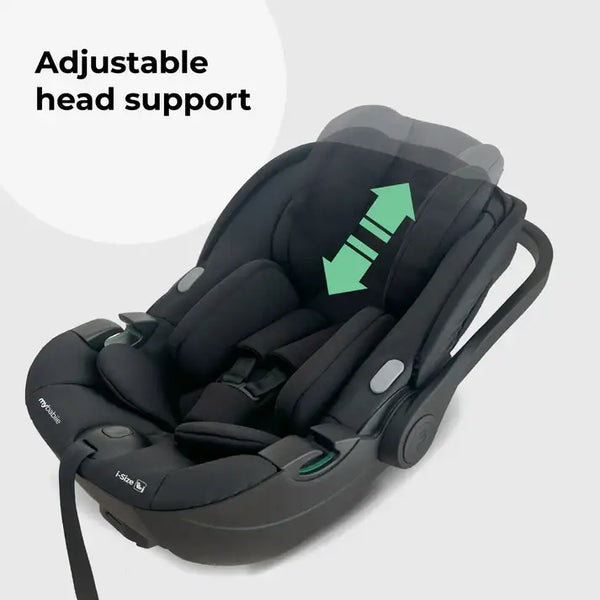 My Babiie MB450 Luxe 4-in-1 Travel System with Spin & Slide ISOFIX Base – Cookie (Exclusive)