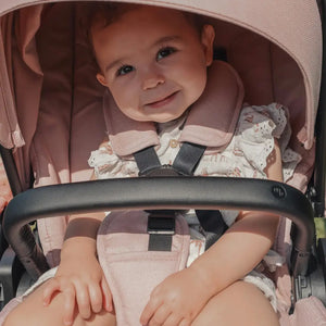 My Babiie MB450i 4-in-1 i-Size Travel System with Spin & Slide ISOFIX Base – Pink